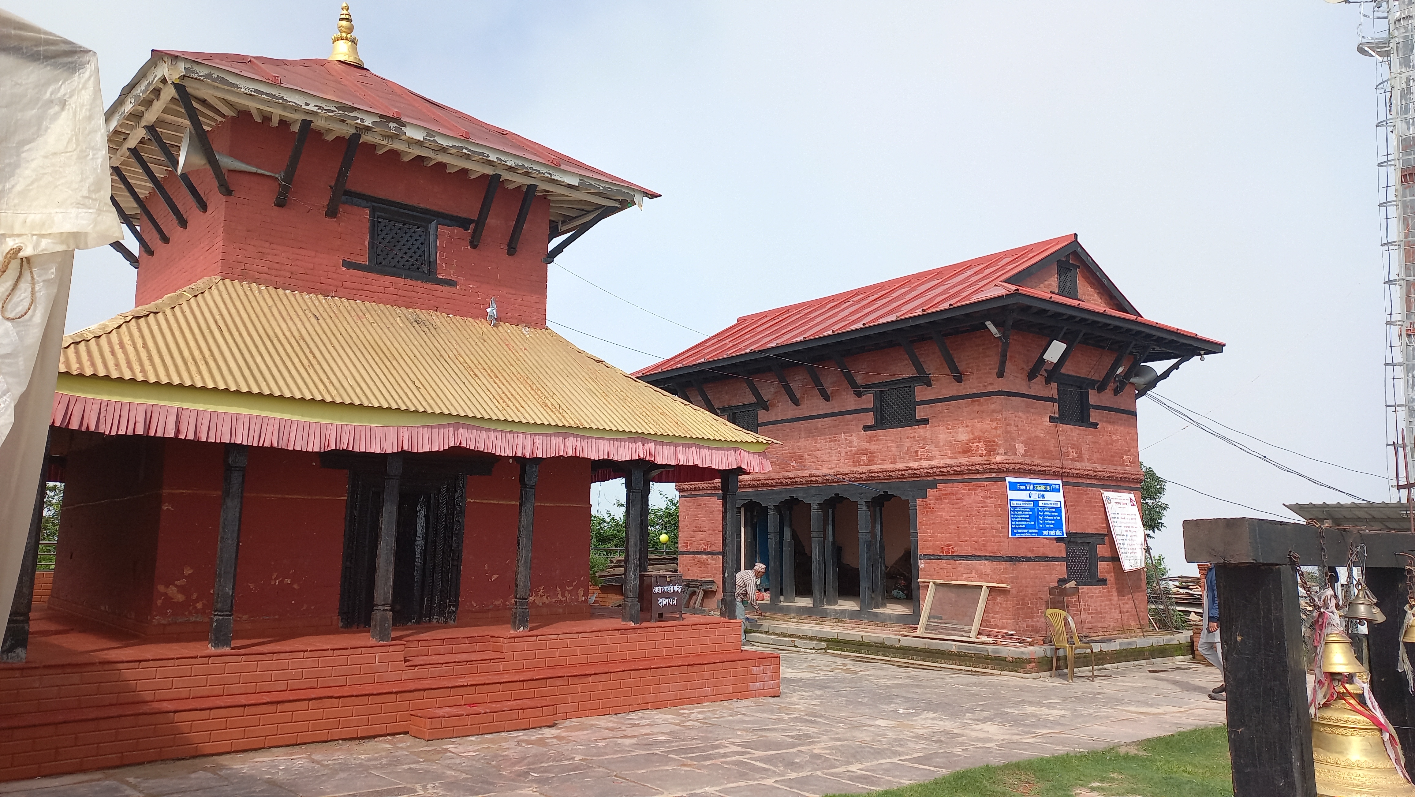 अर्घा दरबार पुनःनिर्माण थालियो