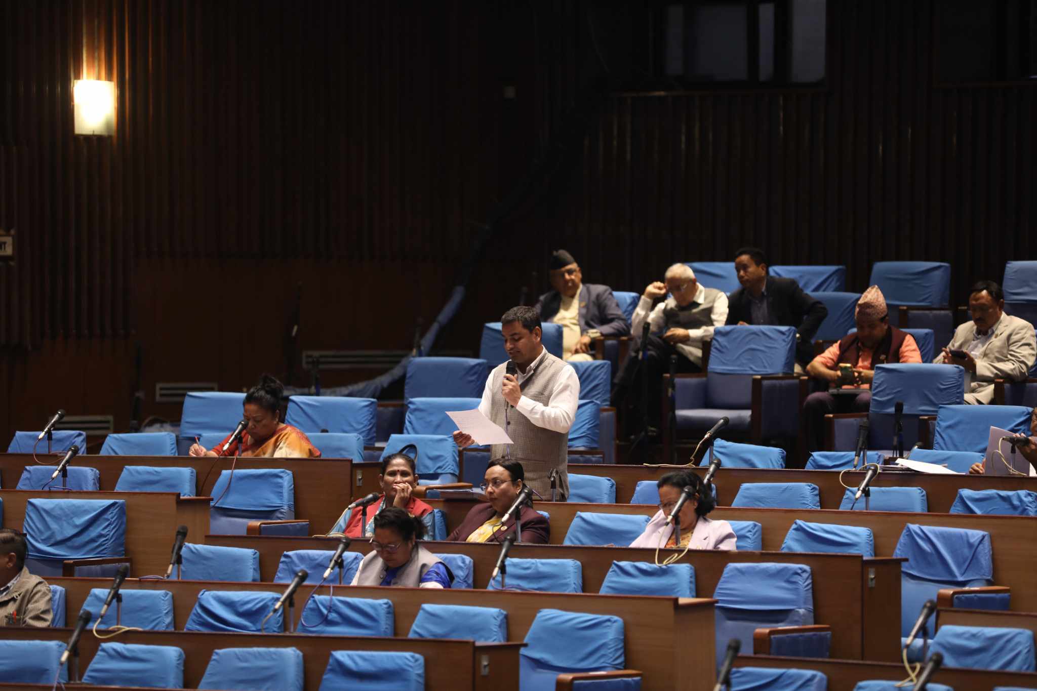 प्रतिनिधिसभा : विपद् जोखिम न्यूनीकरण र व्यवस्थापन गर्न सरकारको ध्यानाकर्षण