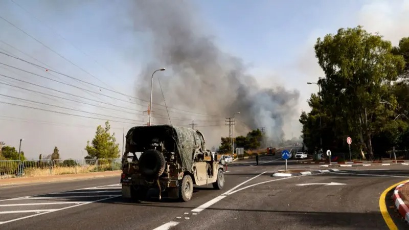 इजरायली सैन्य अड्डाहरूमा हिजबुल्लाहको आक्रमण