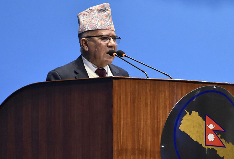 ओलीलाई शुभकामना दिँदै माधव नेपालले स्मरण गराए संसद विघटन