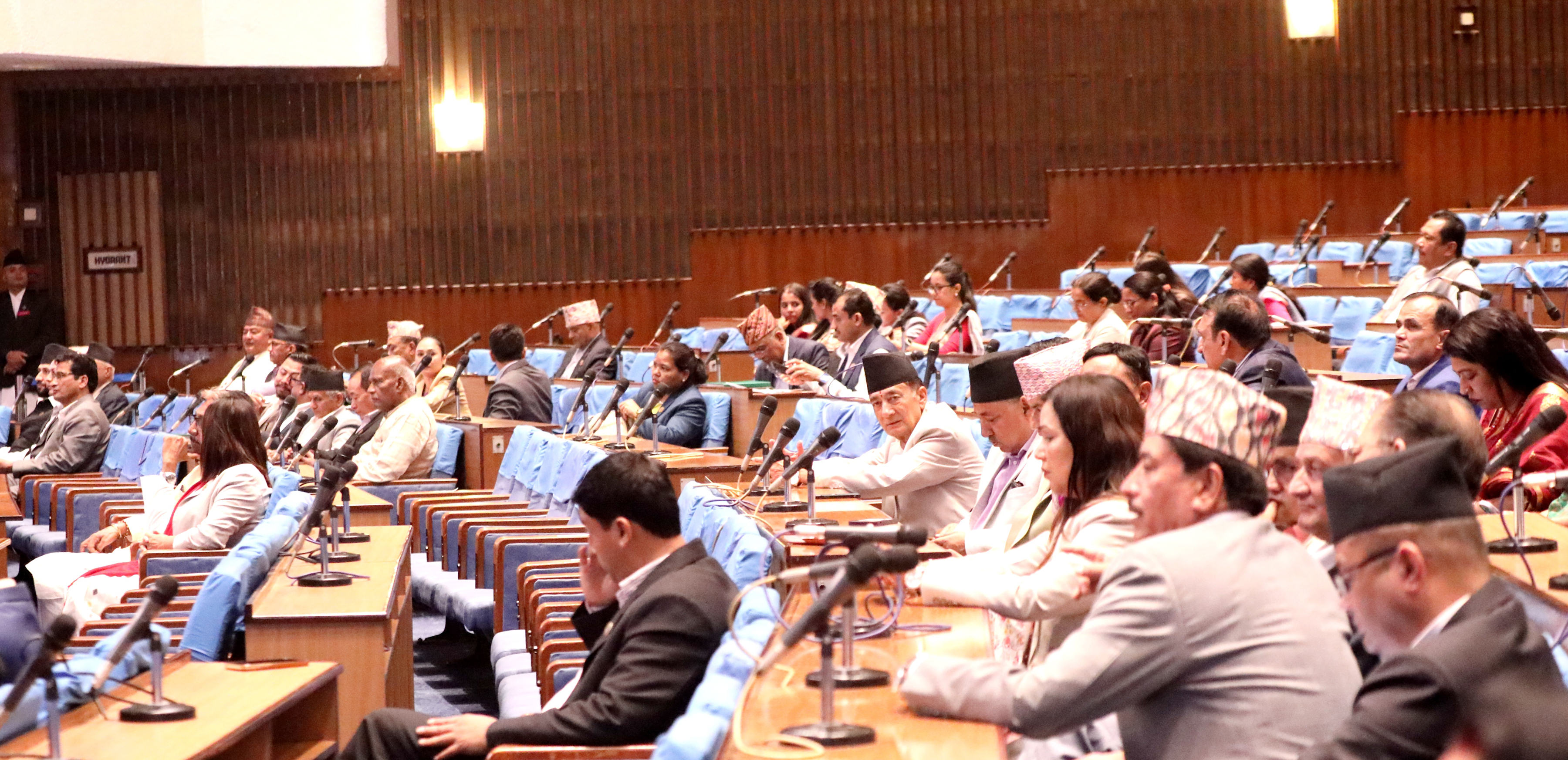 आर्थिक विधेयकमाथि विचार गरियोस् भन्ने प्रस्ताव स्वीकृत