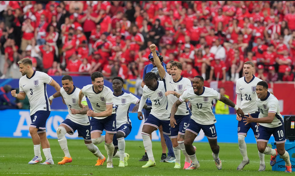 इङ्ल्यान्ड युरोकप २०२४ को सेमिफाइनलमा प्रवेश