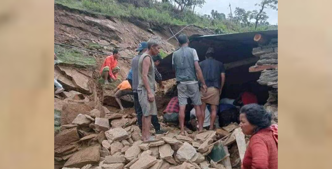 पहिरोले पुरिँदा बालकको मृत्यु