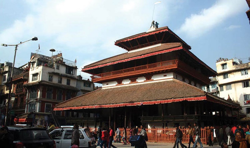 पुनःनिर्माण सम्पन्न भए पनि काष्ठमण्डप अवलोकनका लागि अझै खुलेन