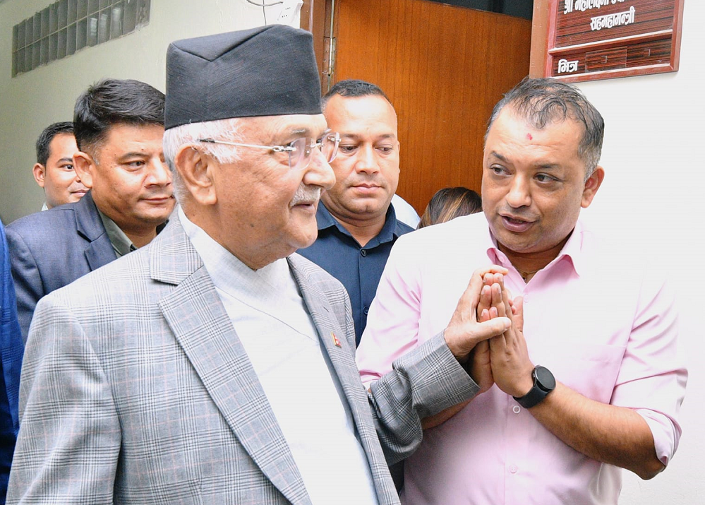 ओली नेतृत्वमा राष्ट्रिय सहमतिको सरकार