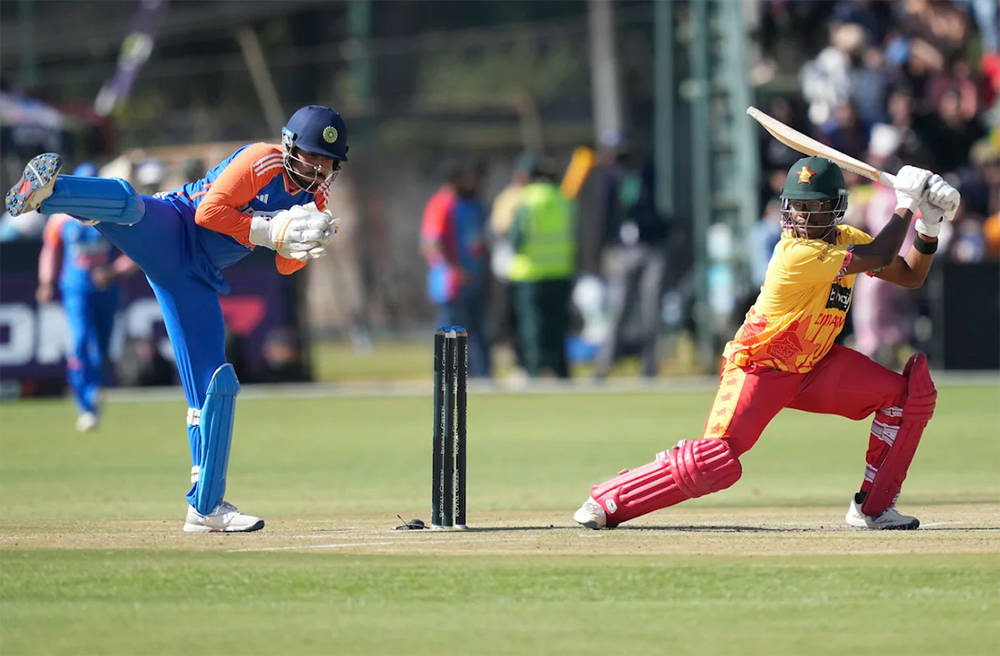 पहिलो टी-२० मा भारतमाथि जिम्बावेको शानदार जित