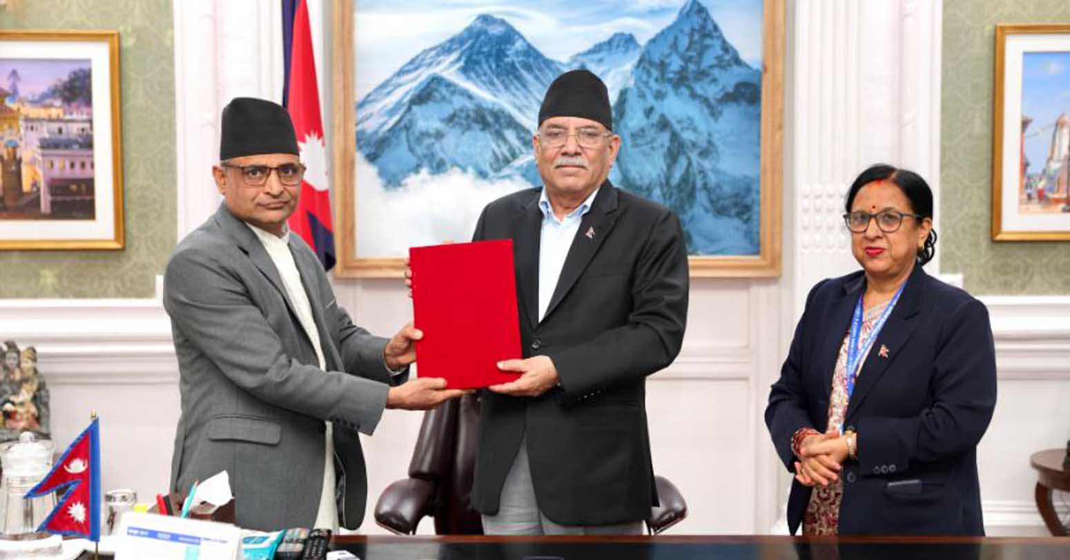 प्रधानमन्त्रीसमक्ष ‘फौजदारी न्याय प्रशासन सुधार अध्ययन प्रतिवेदन’ प्रस्तुत