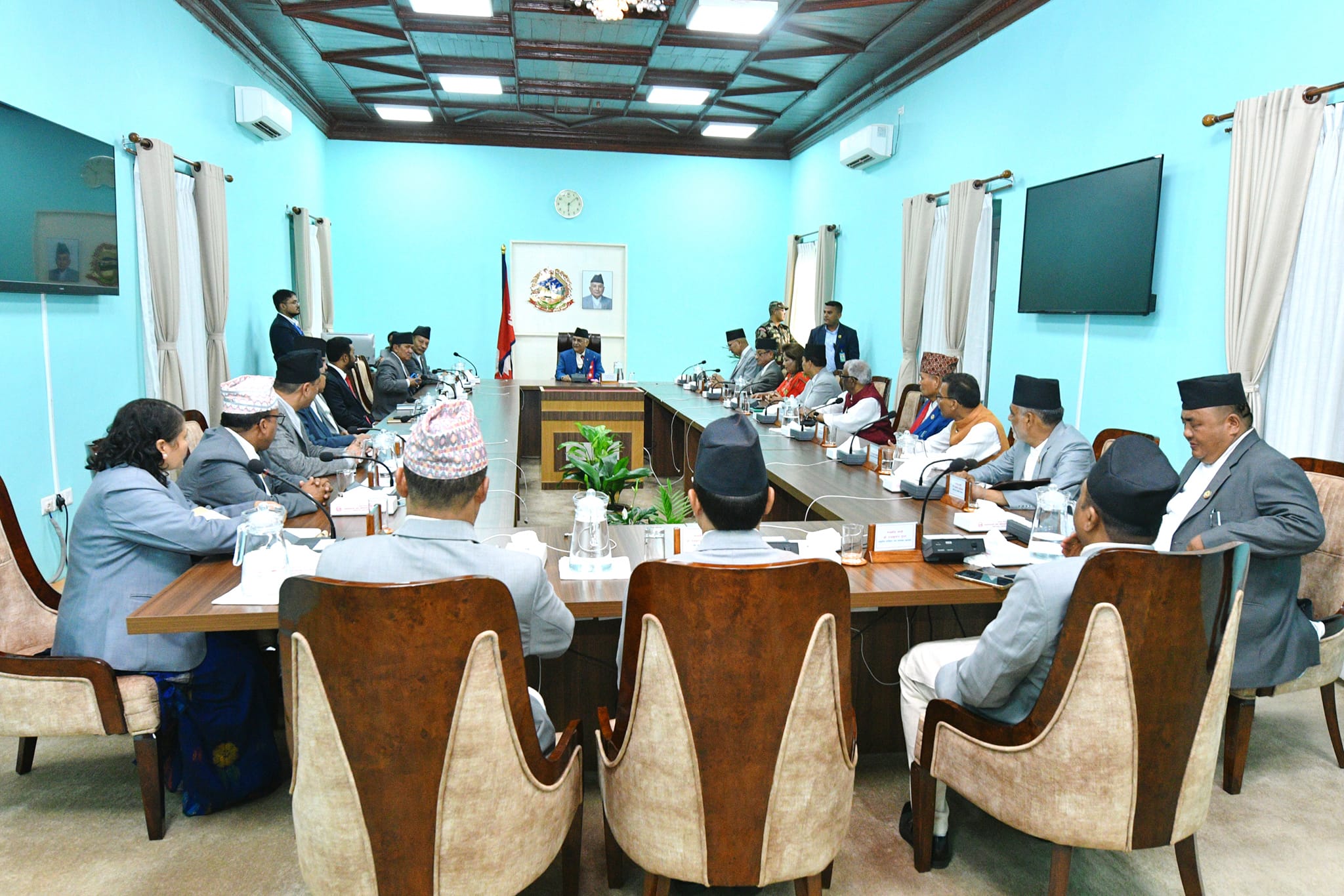 मन्त्रिपरिषद्को बैठकका निर्णयहरु सार्वजनिक