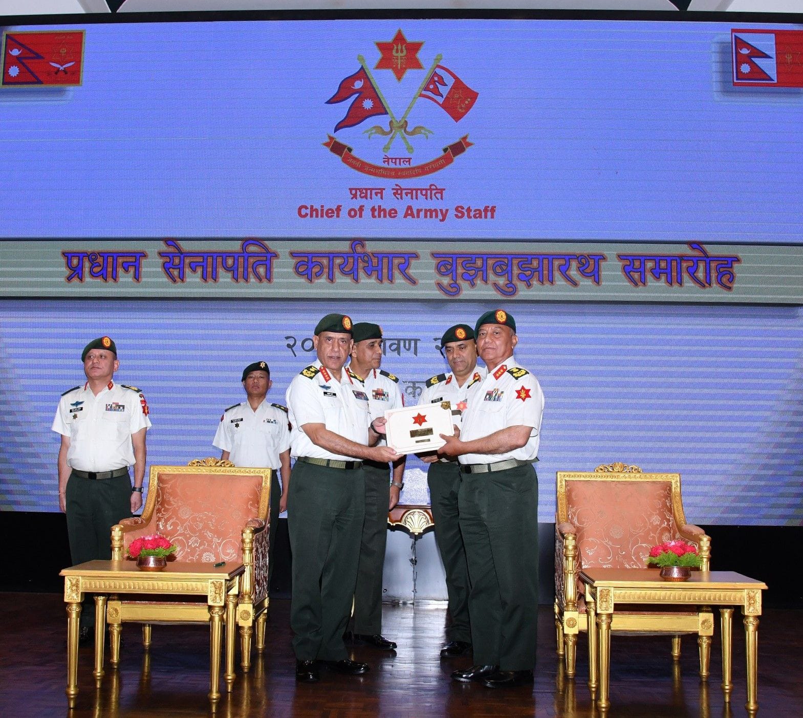 प्रधान सेनापतिको कार्यभार रथी सिग्देललाई