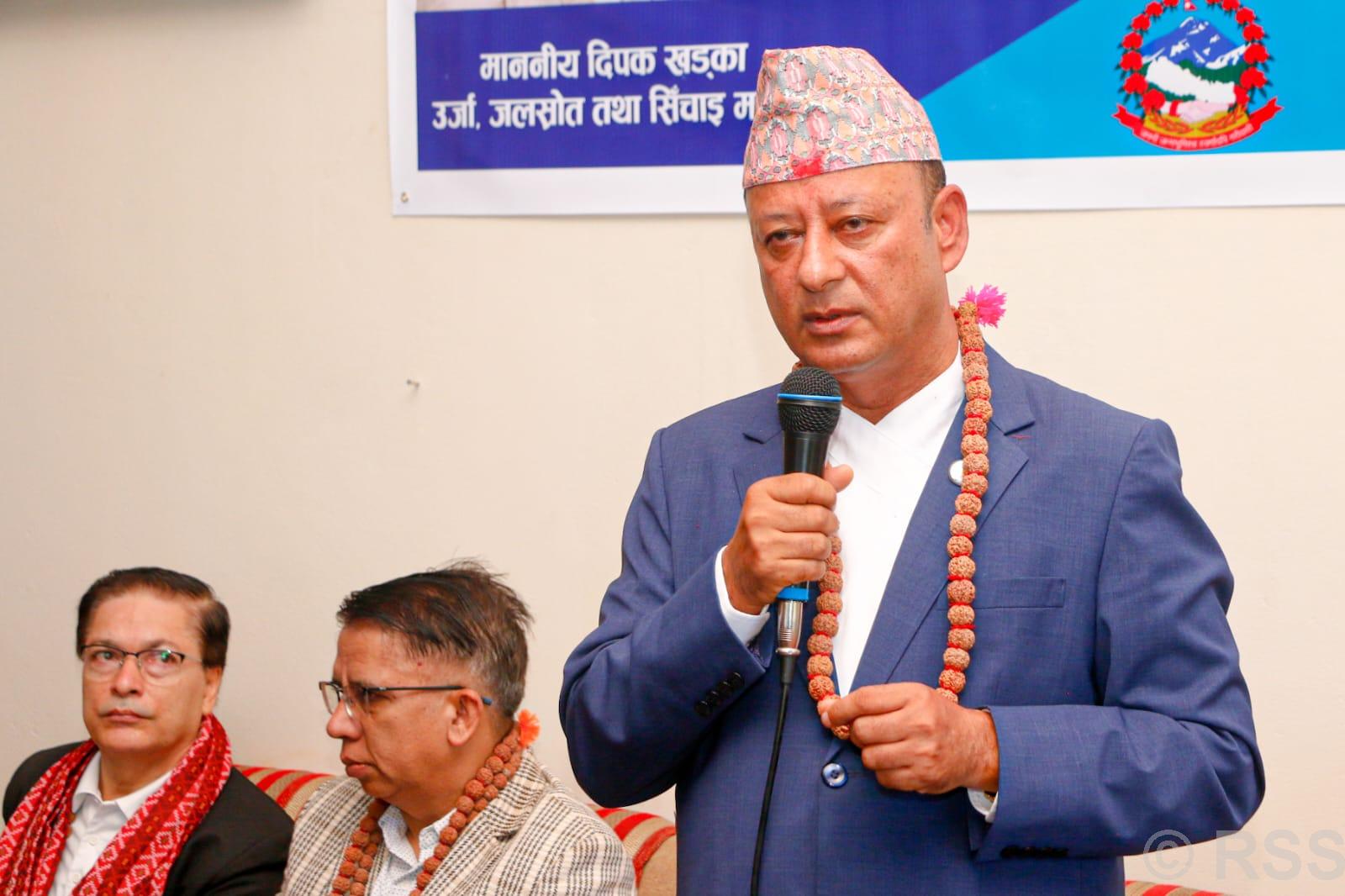 वर्तमान सरकारले जनतामा आशा जगाएको ऊर्जामन्त्रीको दाबी