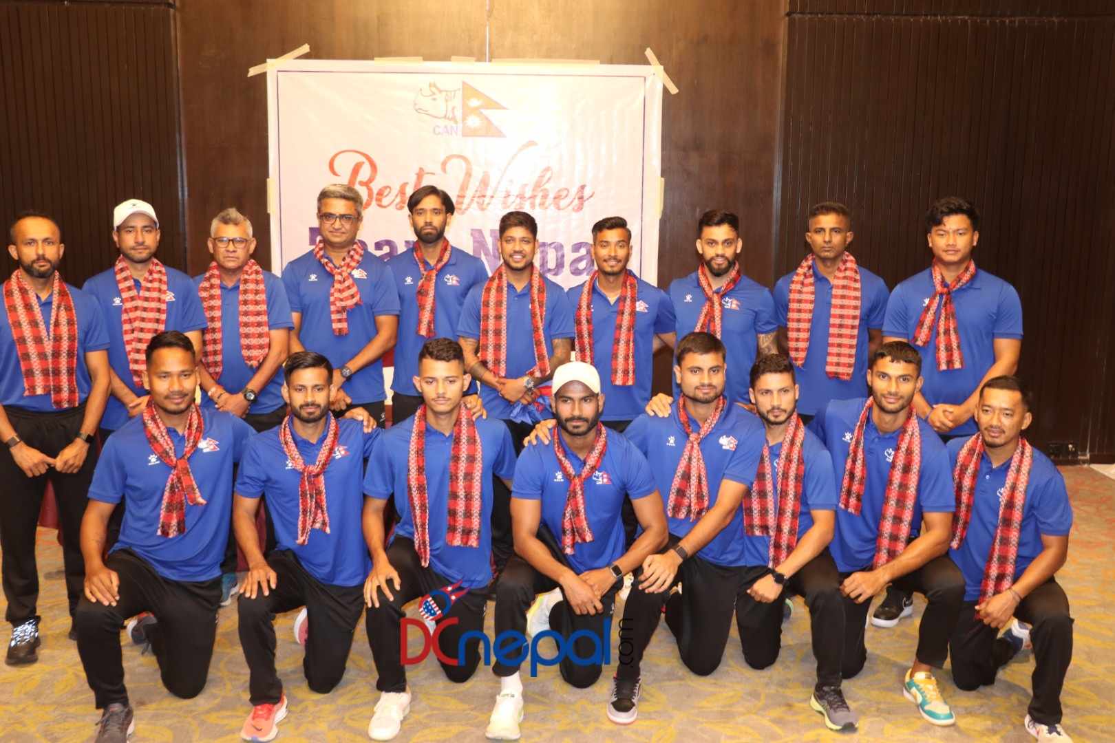 त्रिकोणात्मक सिरिज खेल्न  क्यानडा जाने नेपाली राष्ट्रिय क्रिकेट टोलीलाई विदाई