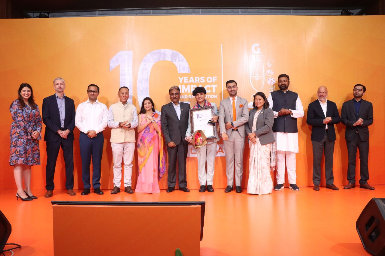 घनश्याम विश्वकर्मा ग्लोकल टीन हिरो नेपाल २०२४ उपाधिबाट सम्मानित