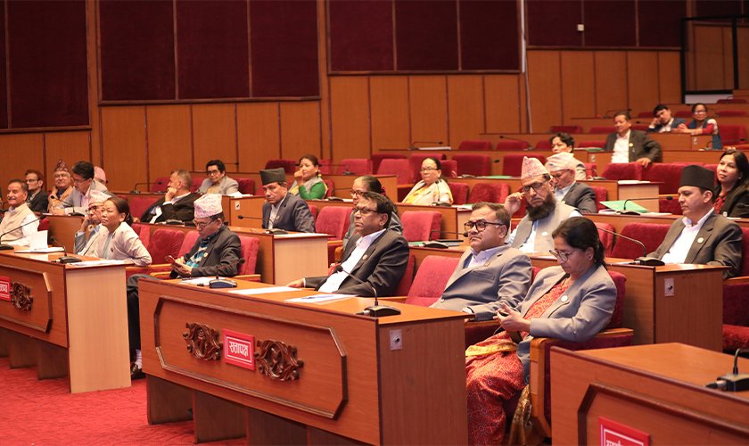 राष्ट्रियसभा बैठक :  संविधानको कार्यान्वयन र प्राप्त उपलब्धिको रक्षा गर्न सुझाव