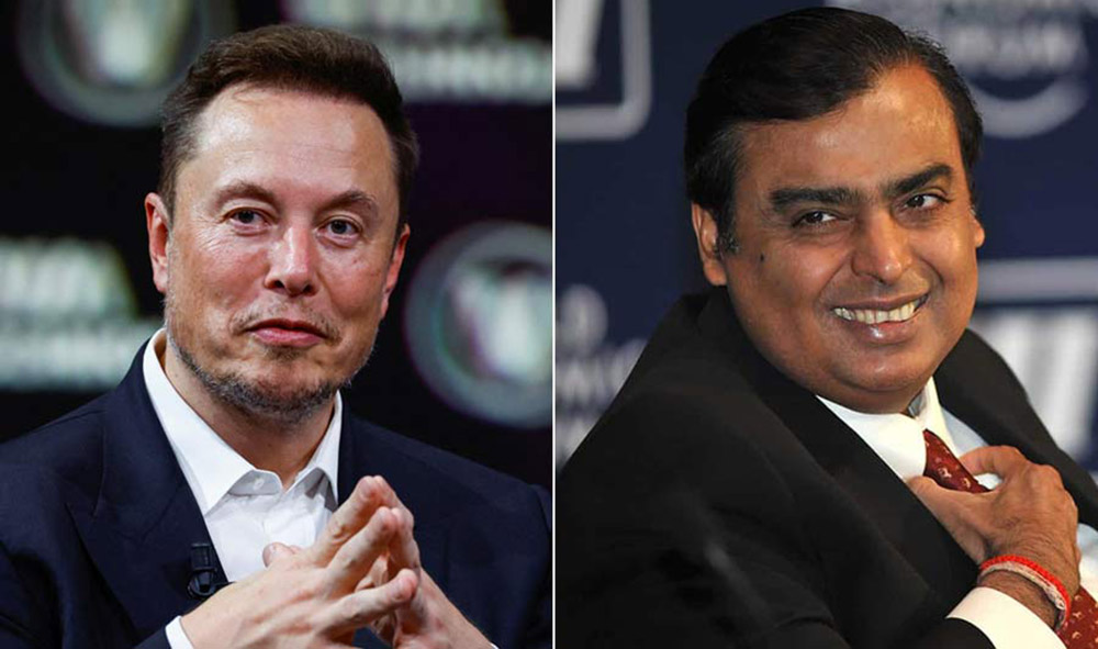 मस्क र अम्बानीबीच ‘अन्तरिक्ष इन्टरनेट’ युद्ध
