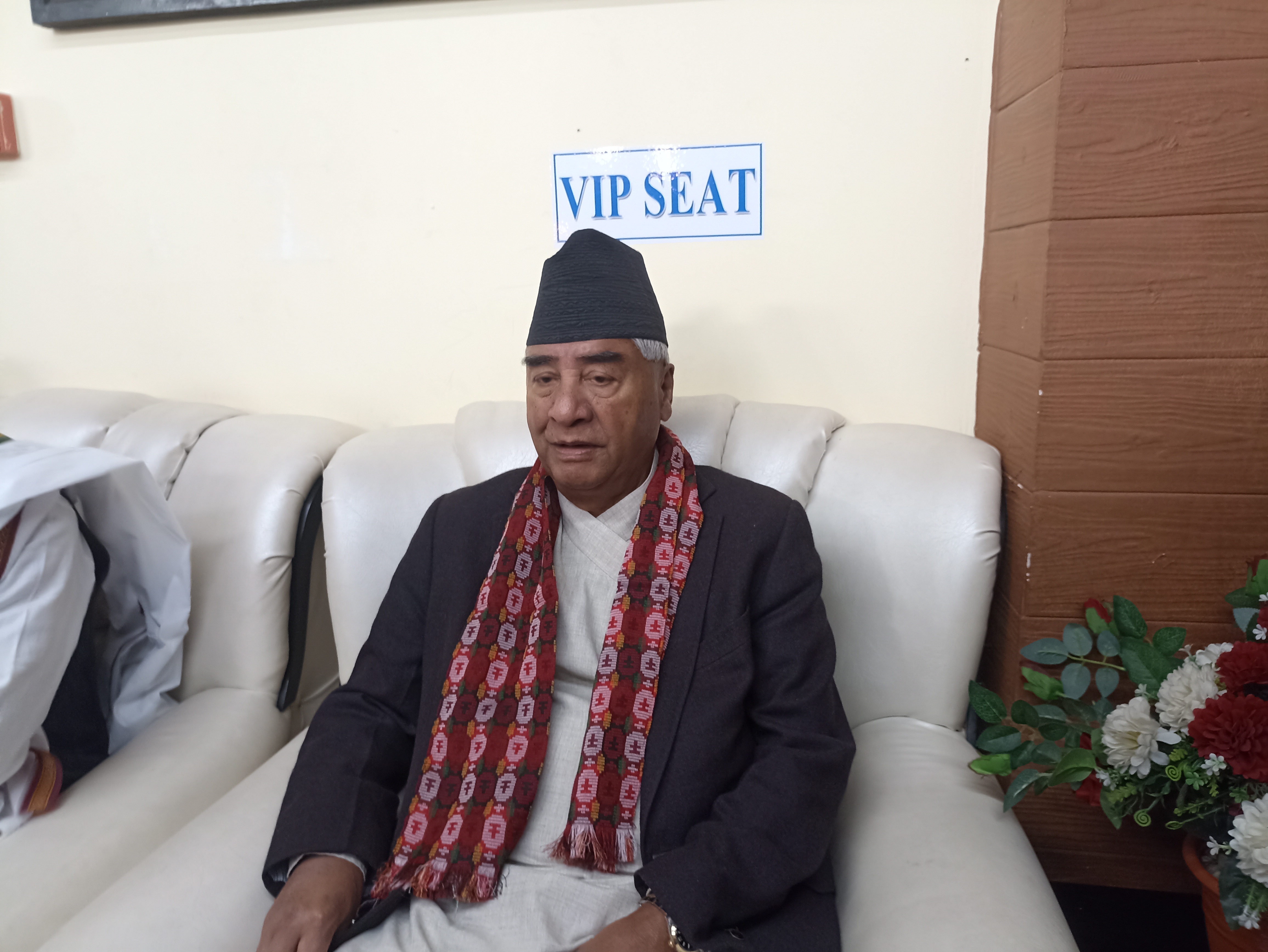 बिआरआईमा ऋण लिनुको साटो अनुदान लिनुपर्छ : सभापति देउवा