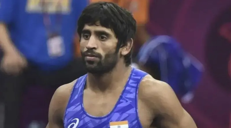 भारतका ओलम्पियन कुश्ती खेलाडी बजरंग पुनियालाई चार वर्षका लागि प्रतिबन्ध