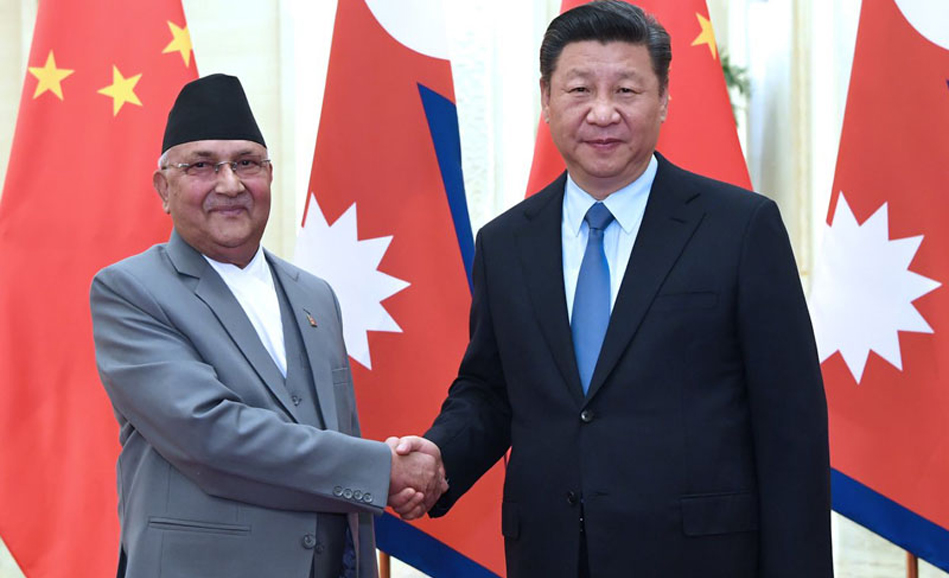प्रधानमन्त्री ओलीको चीन भ्रमण तालिका तय, मंसिर १८ मा सी जिनपिङसँग भेट
