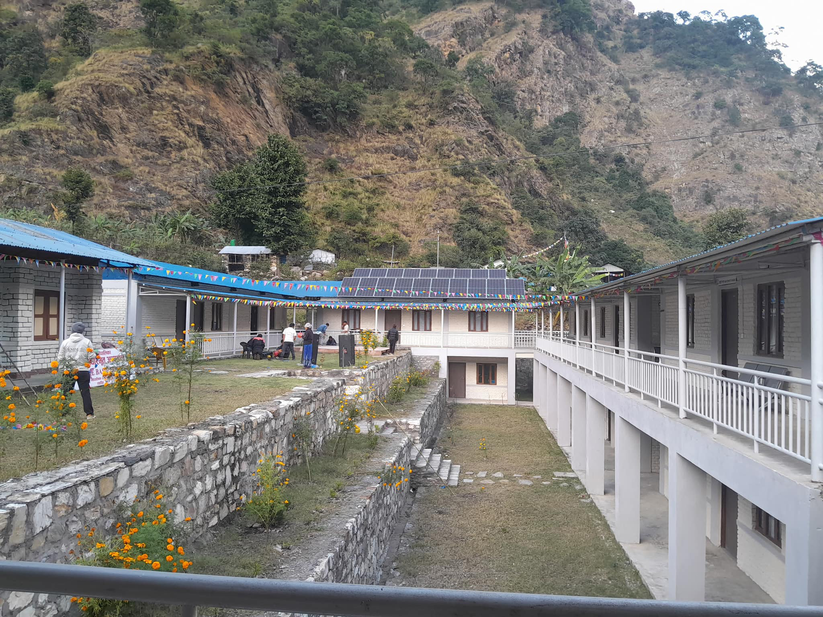 गोरखाको धार्चेमा आधारभूत अस्पताल भवन निर्माण