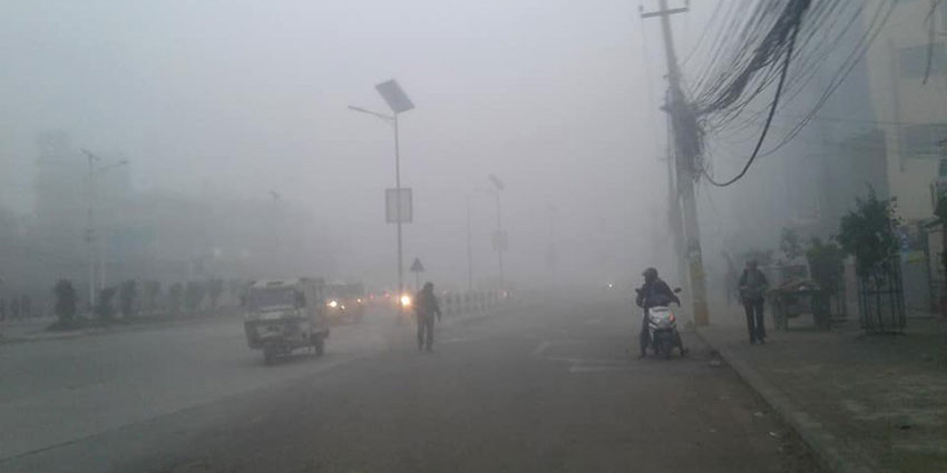 मकवानपुरमा चिसोले श्वासप्रश्वासका बिरामी बढे