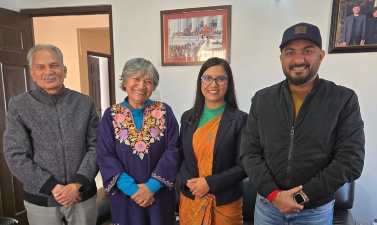 रास्वपा सांसद सोविता बाबुराम निवासमा