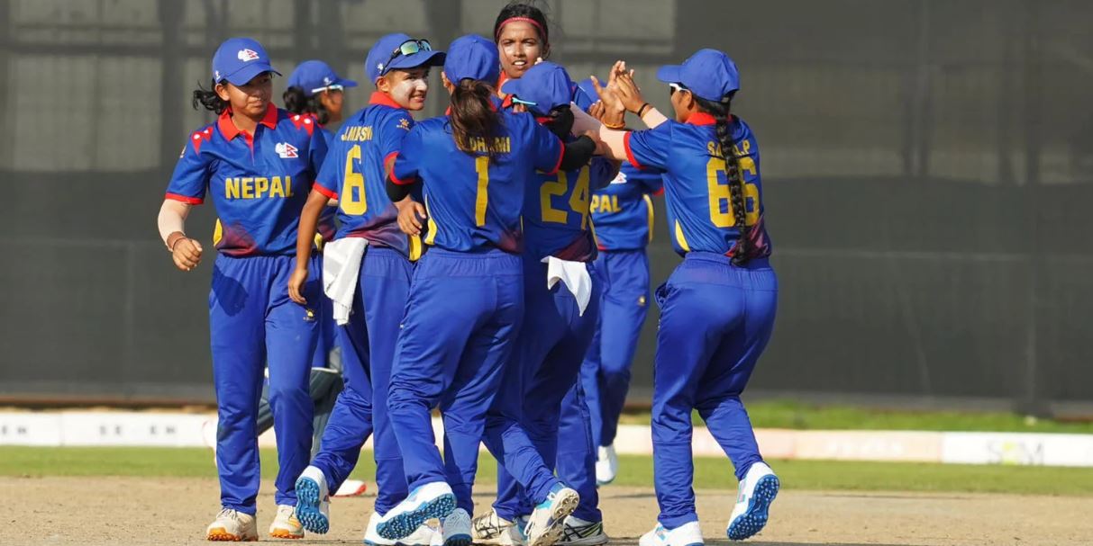 यु-१९ महिला विश्वकप क्रिकेट : नेपाल स्कटल्यान्डविरुद्ध ब्याटिङमा