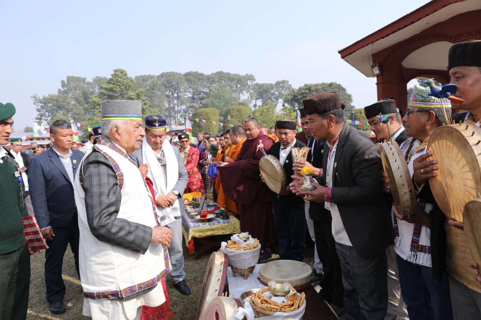 राष्ट्रपति पौडेलद्वारा सोनाम ल्होसारको शुभारम्भ (तस्बिर)