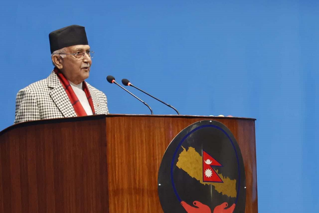 ब्रेक लागेका काममा सरकारले ‘थ्रु’ गरिरहेको छ : प्रधानमन्त्री (सम्बोधनको पूर्णपाठ)