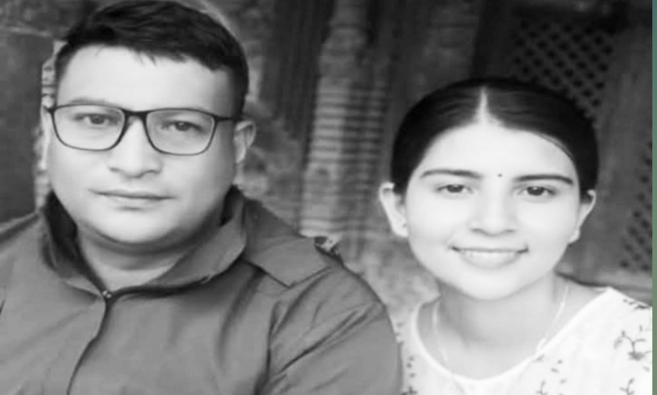 बुबाको हृदयघात र छोरीको सवारी दुर्घटनामा मृत्यु, एकै चिहानमा अन्तेष्टि
