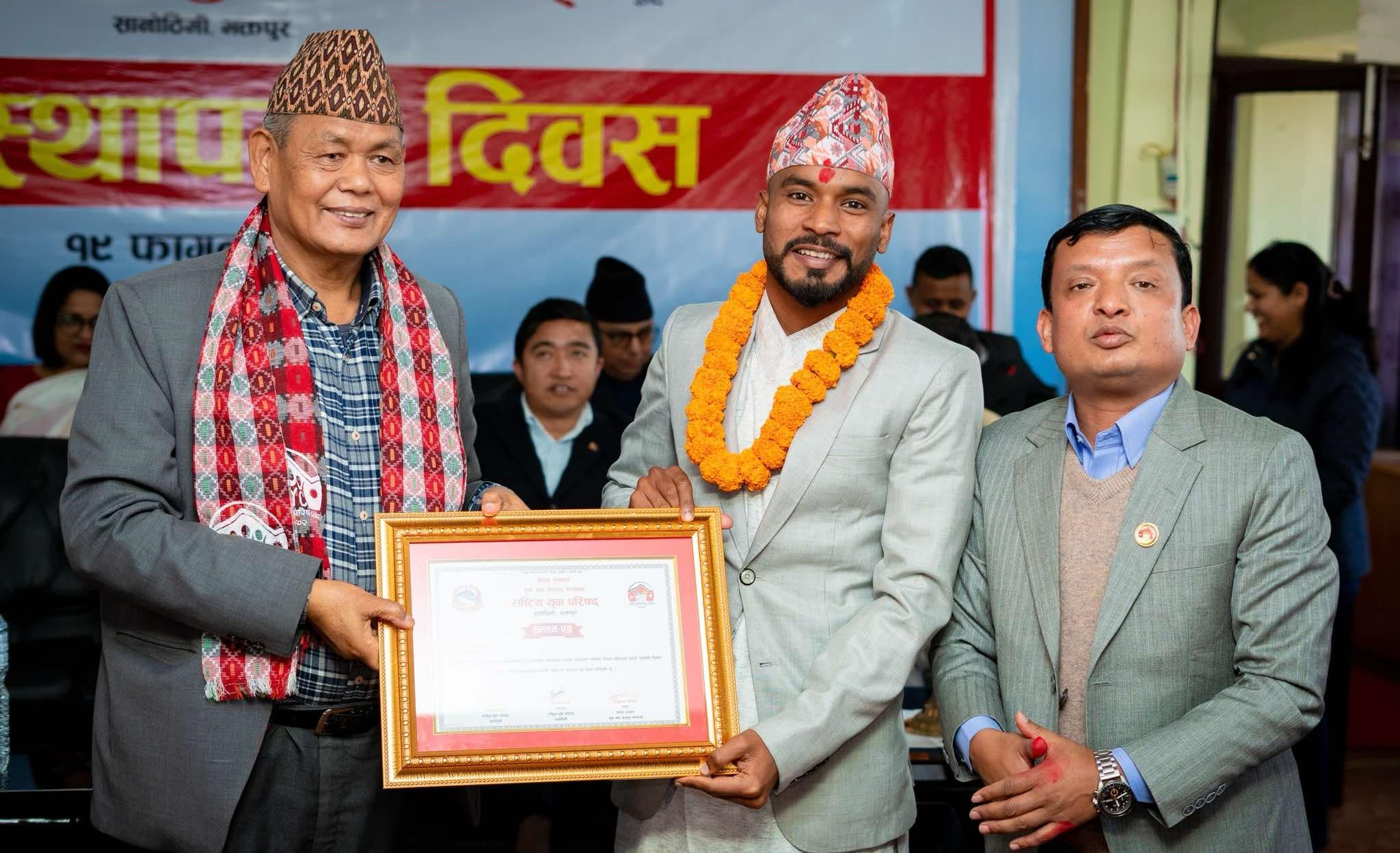 समाजसेवी तबरेज आलम सम्मानित