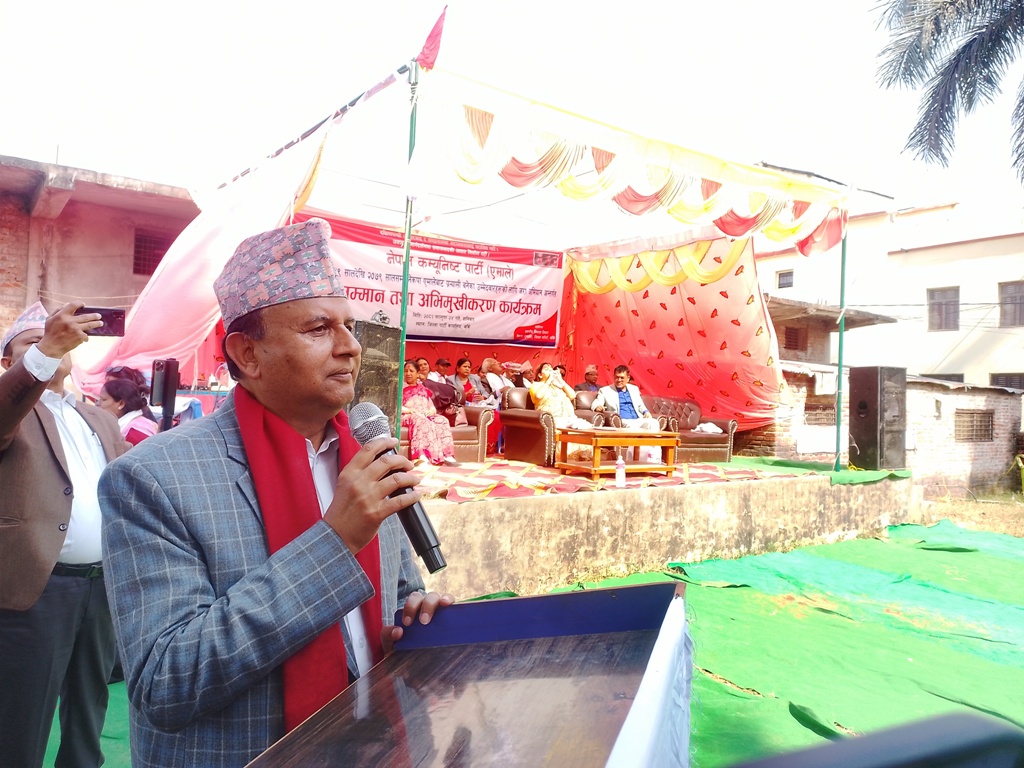 ‘एमालेलाई बलियो बनाउन जरा अभियान’