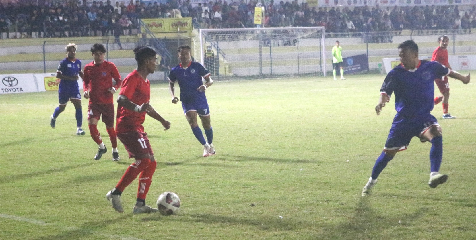 विराट गोल्डकप फुटबलः मच्छिन्द्र हराउँदै थ्रीस्टार क्लब सेमिफाइनलमा