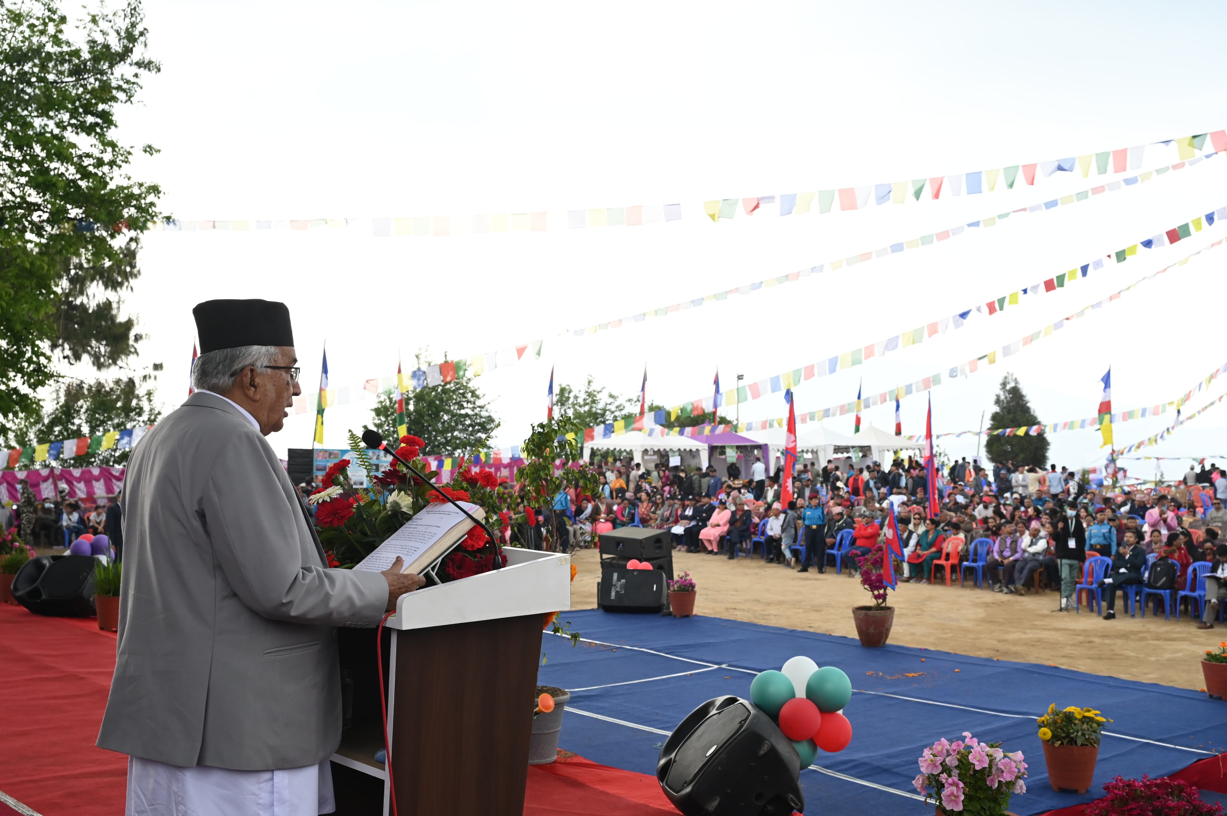 जनताले चाहेको तीव्र विकासको आकांक्षा पूरा गर्नु साझा दायित्वः राष्ट्रपति