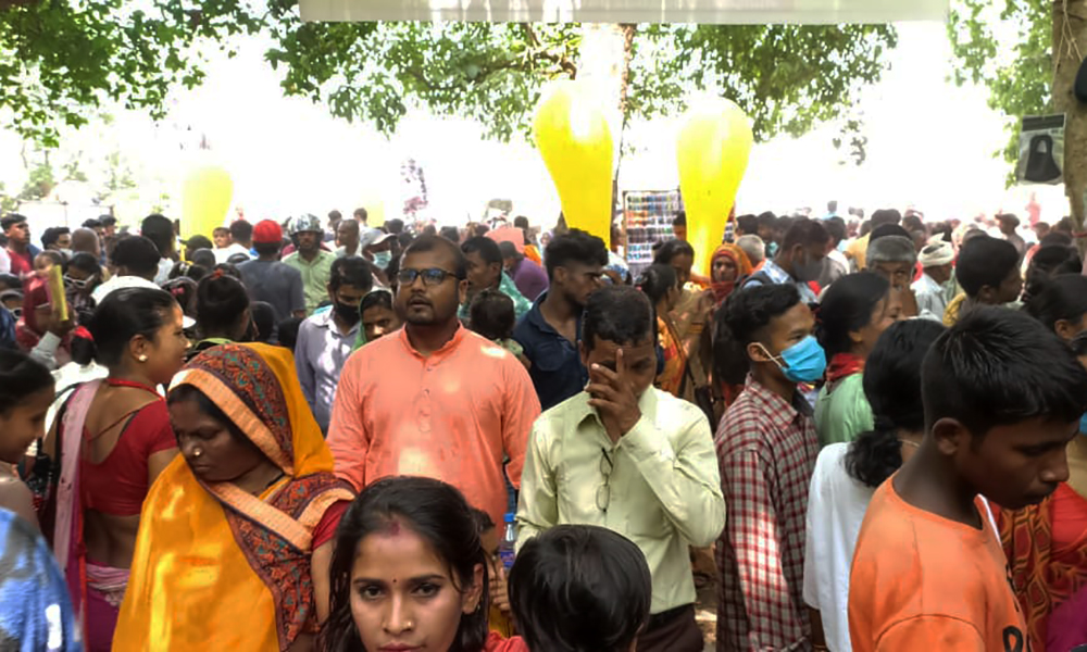 फूलबारी मेलामा भक्तजनको घुइँचो