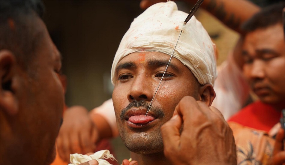 वैशाख २ गते बोडेका सुजनले तेस्रोपटक जिब्रो छेडेर जात्रा चलाउने