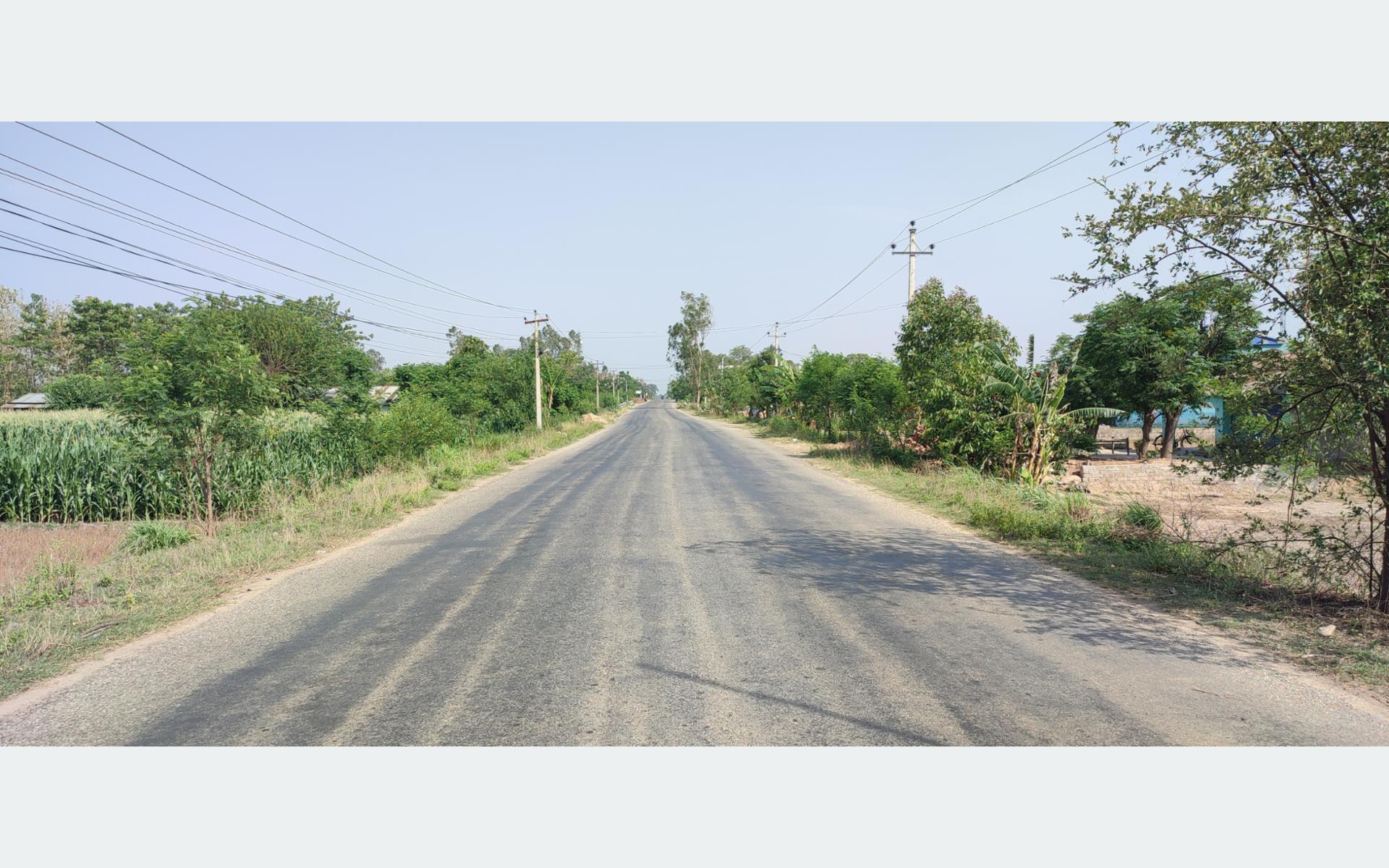 हुलाकी राजमार्ग : ४४ किमी कालोपत्र, काम अन्तिम चरणमा