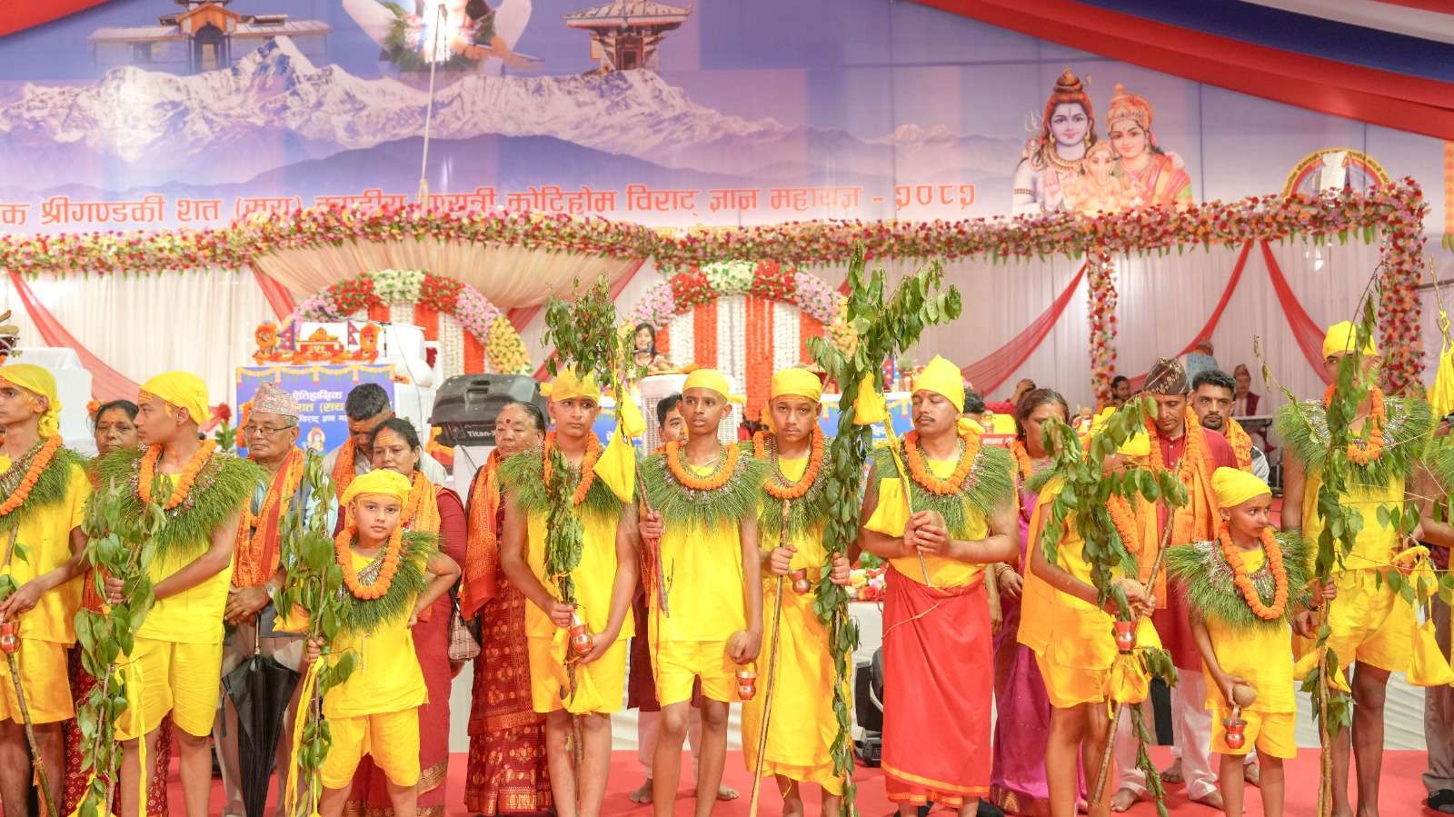 गण्डकी कोटिहोममा एक सय बढीको सामूहिक व्रतबन्ध