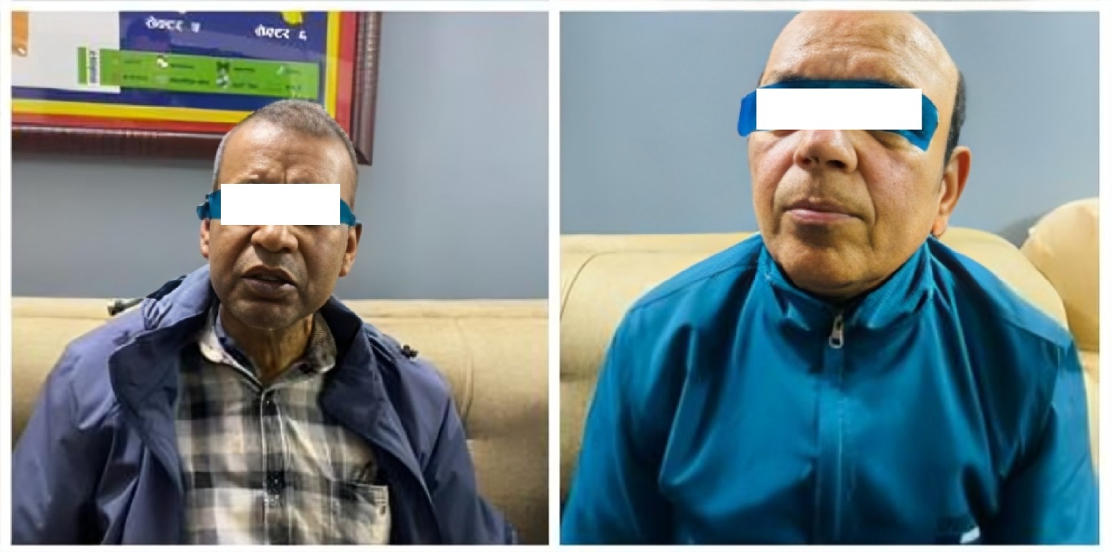 ४० लाख नगदसहित बिशालबजारवाट २ हुन्डी कारोबारी पक्राउ