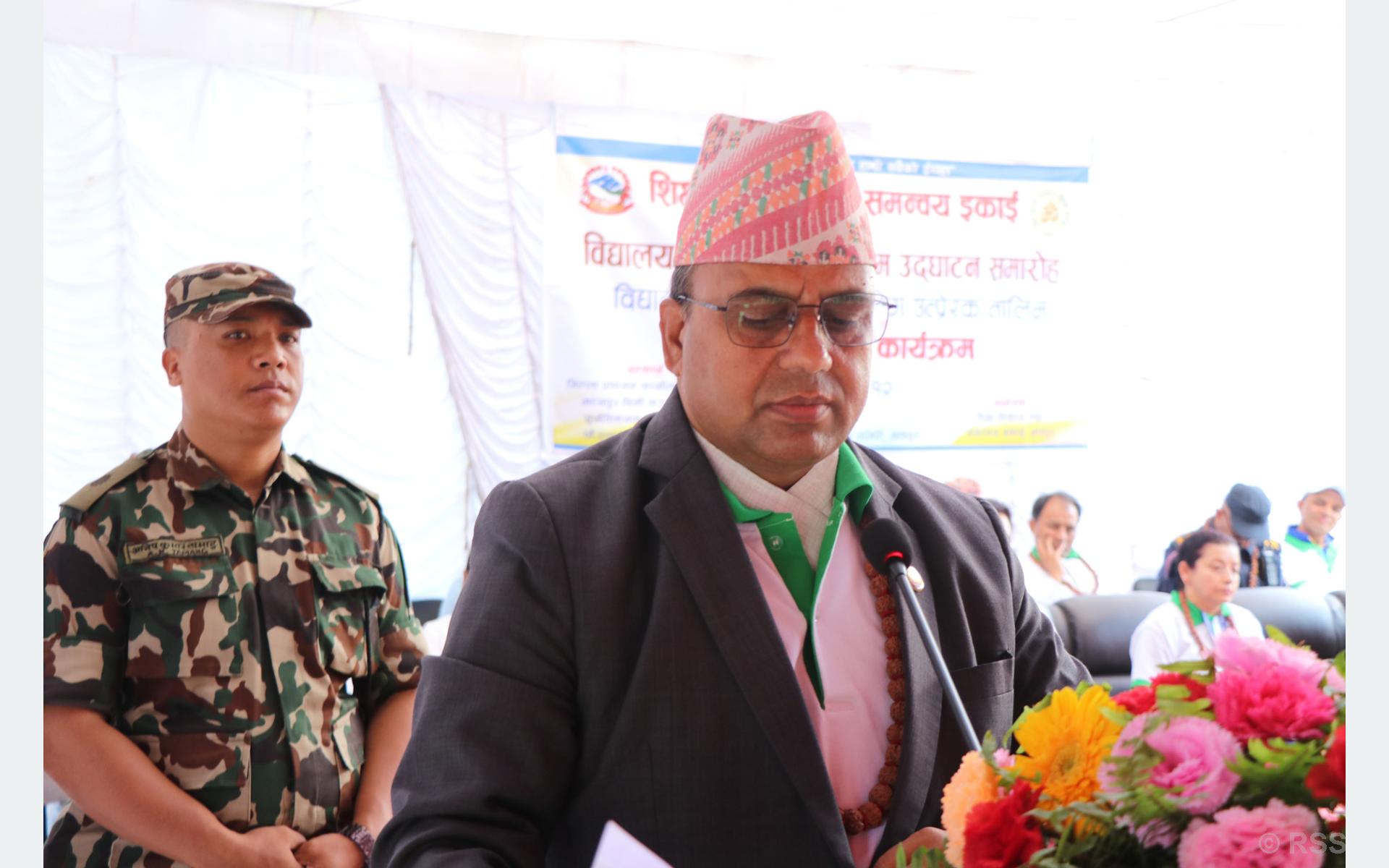 देशभरका विद्यालयमा योग शिक्षा पुर्‍याउनुपर्छ : मन्त्री पाण्डे