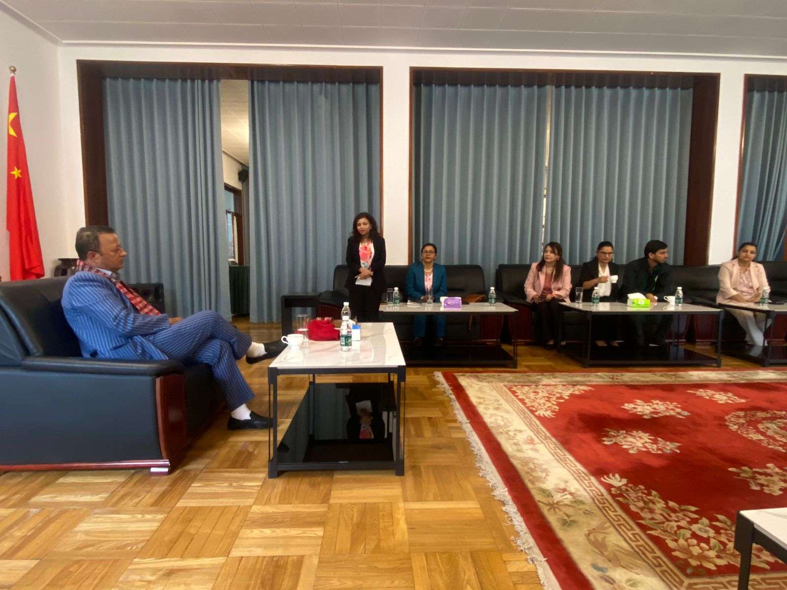 ऊर्जामन्त्री खड्काद्वारा बेइजिङस्थित नेपाली राजदूतावासका गतिविधि र समस्याबारे विस्तृत छलफल