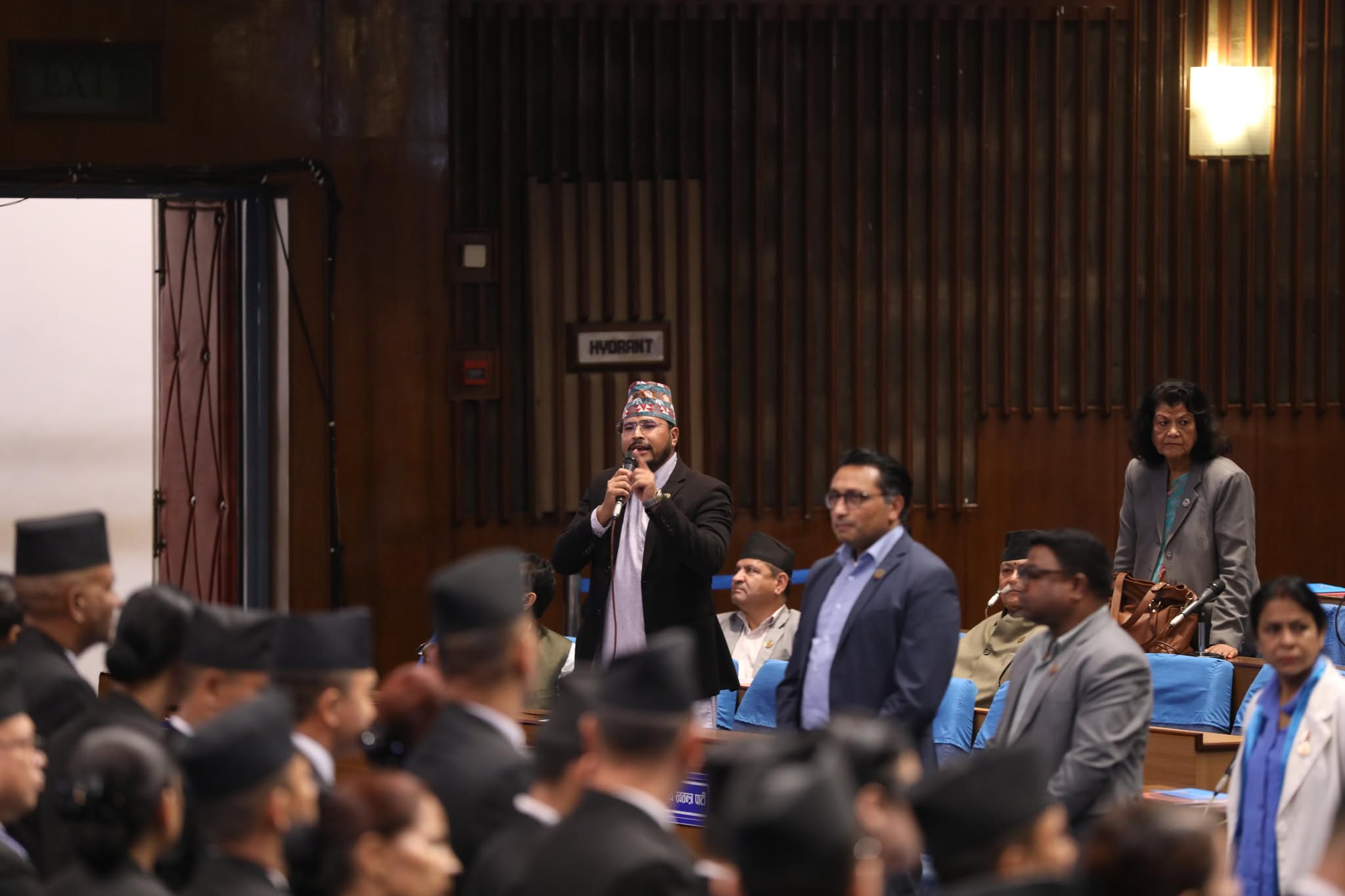 राष्ट्रिय प्रजातन्त्र पार्टीले गर्‍यो संसद वहिष्कार