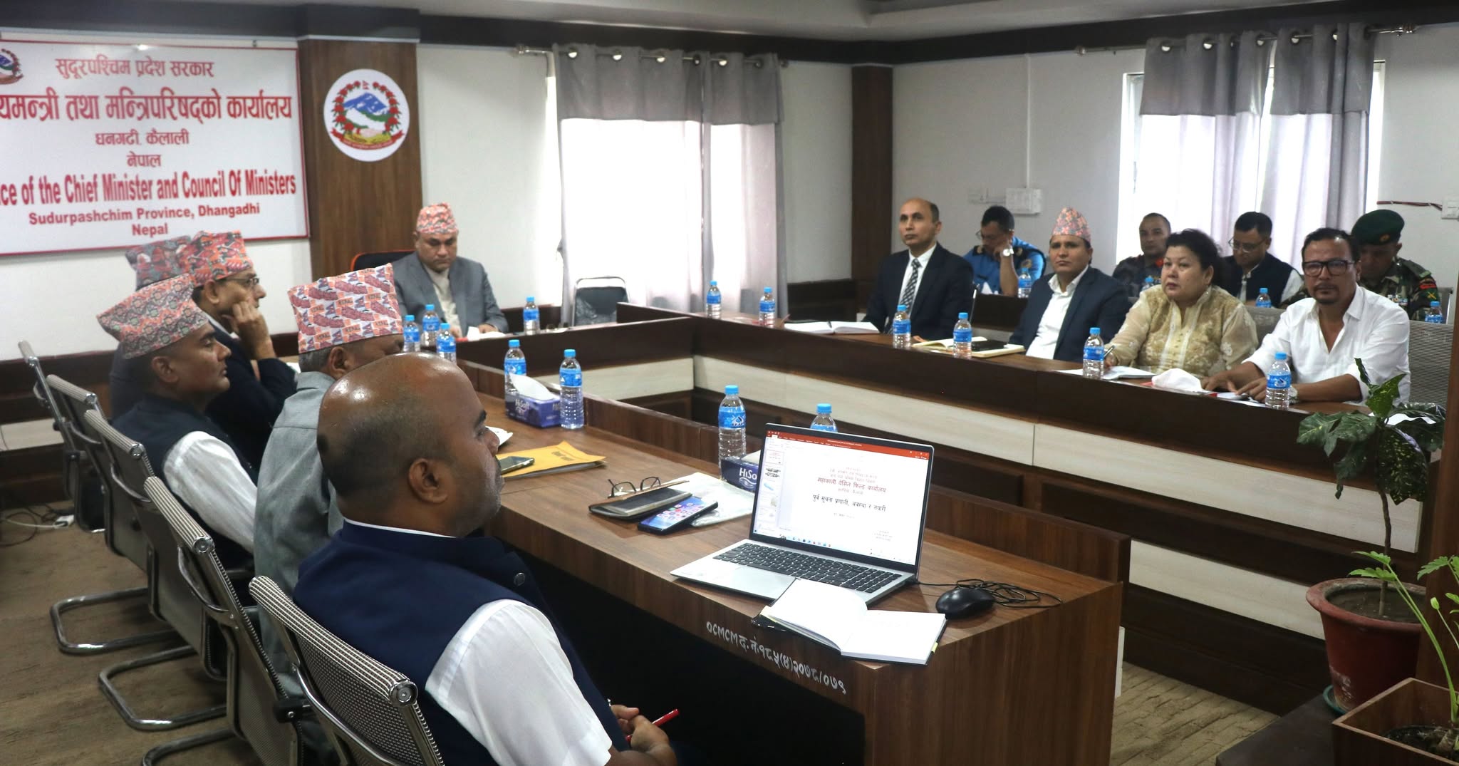 विपद्को पूर्वतयारी र प्रतिकार्यका लागि उच्च सतर्क रहन मुख्यमन्त्री शाहको निर्देशन