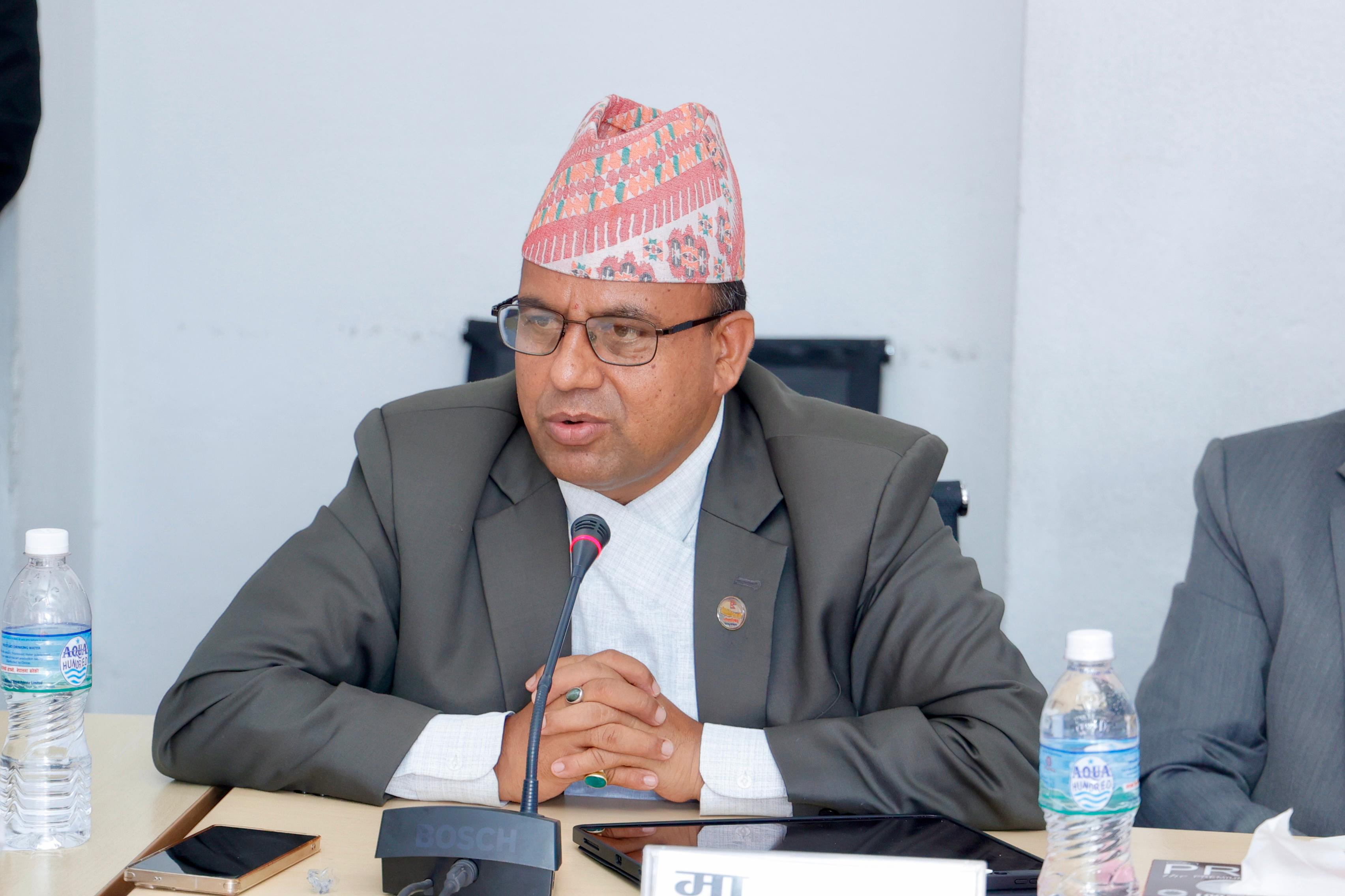 ऐतिहासिक गर्भा दरबार संरक्षणमा सरकार गम्भीर छ : मन्त्री पाण्डे