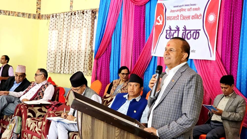 विगतका शासकको दिमागमा चढ्दै नचढेको विकासको काम एमालेले गरेको छ : शंकर पोखरेल