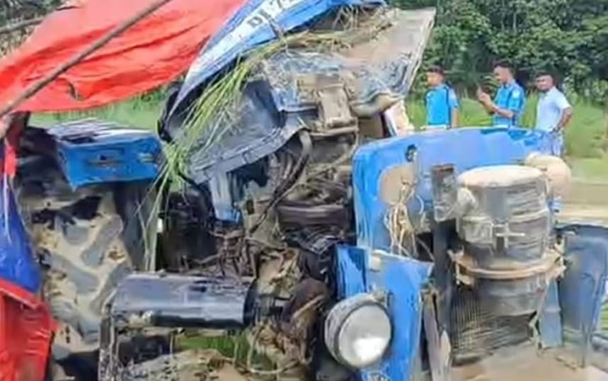 ट्याक्टर दुर्घटना हुँदा दुईको मृत्यु, एक घाइते