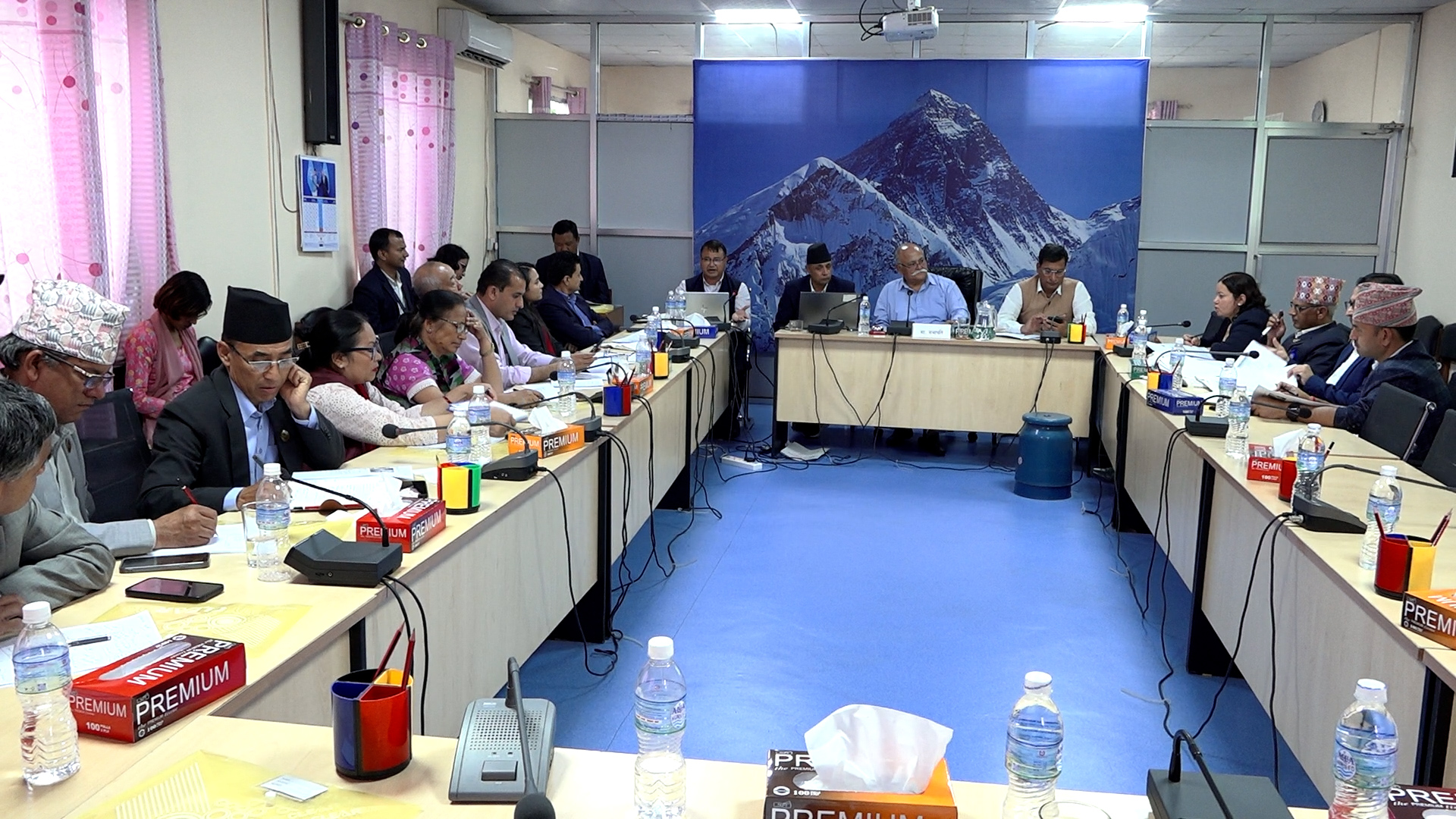 पूर्वाधार विकास समितिको बैठकमा सुनकोशी मरिन डाइभर्सनको कार्य प्रगतीबारे छलफल