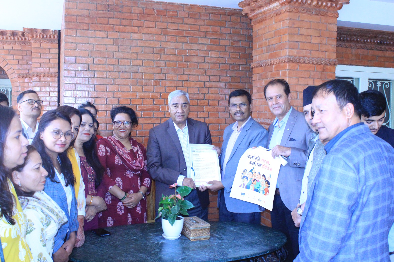 प्रत्यक्ष निर्वाचत प्रणालीभित्र समानुपातिक सहभागिता गराउनुपर्छः सभापति देउवा