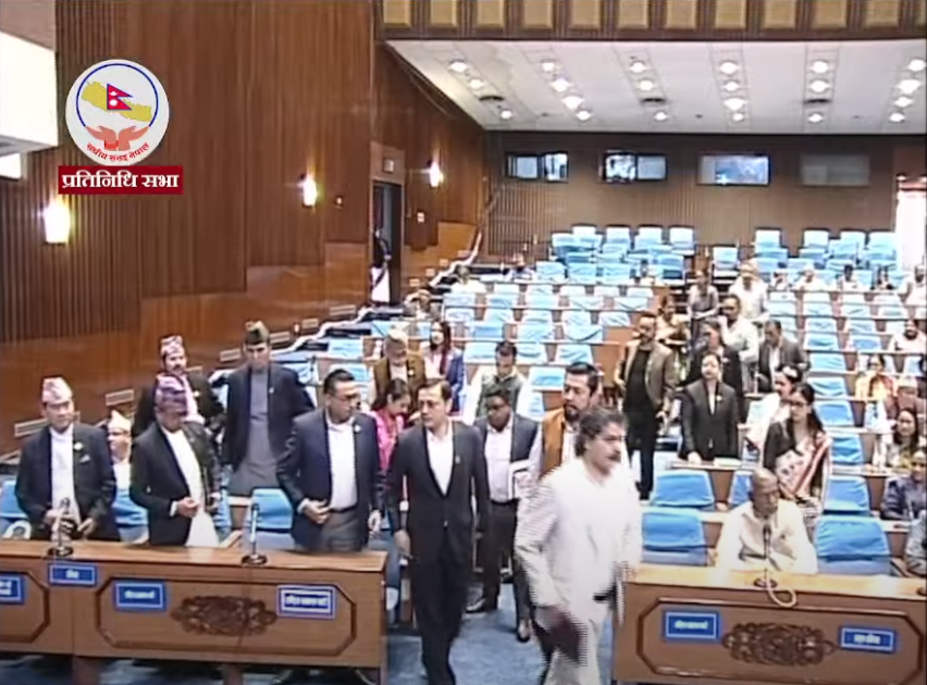 राप्रपा र रास्वपाले गरे संसद् बैठक बहिष्कार