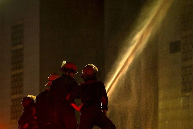 सपिङ मलमा आगलागी हुँदा ५५ जनाको मृत्यु, ५ दिनअघि मात्र खुलेको थियो नयाँ शपिङ मल