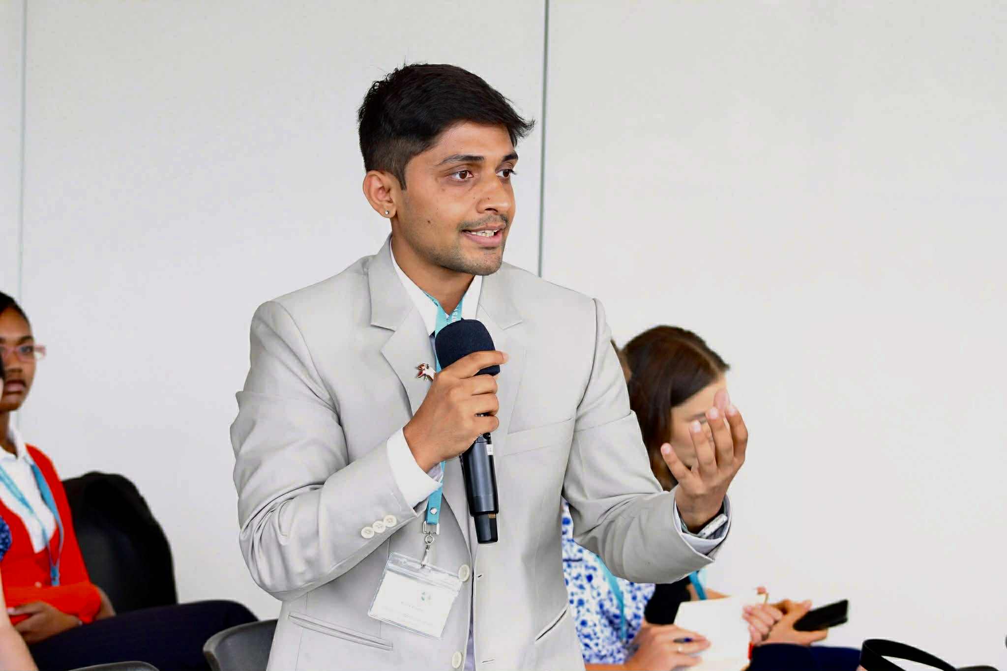 वासिङ्टनमा नेपाली युवा प्रतिनिधिले एआई पहुँच र ग्लोबल साउथको आवाज उठाए