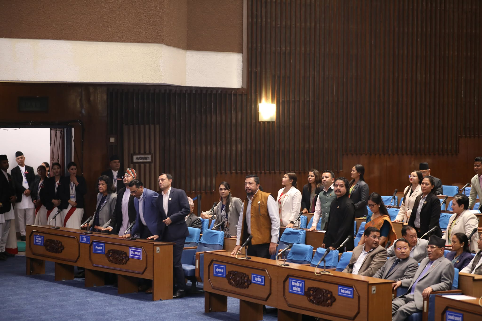 आफ्ना मागको सुनुवाई नभएको भन्दै रास्वपाले गर्‍यो प्रतिनिधिसभा बैठक बहिष्कार